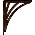 thumbnail image 4 of Ekena Millwork 1 1/2"W x 10"D x 12"H Nevio Wrought Iron Bracket, (Single center brace), Antiqued Copper, 4 of 7