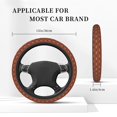 thumbnail image 3 of Balery Dachshund Dog Puppy Fundas elásticas antideslizantes para volante, funda protectora universal para hombre y mujer, 15 pulgadas, accesorios para coche., 3 of 6