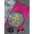 thumbnail image 3 of Oktoberfest Food And Drinks T-Shirt Women -Image by Shutterstock, Female 5X-Large, 3 of 4