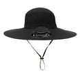 thumbnail image 4 of Versatile Adjustable Drawstring Bucket Hat for Outdoor Summer Activities with UPF Sun, 4 of 4