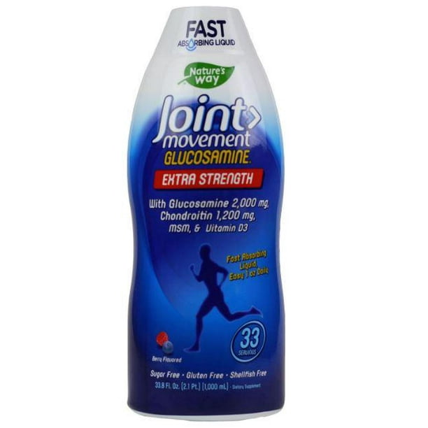 Wellesse Extra Strength Joint Movement Glucosamine Natural Berry Flavor