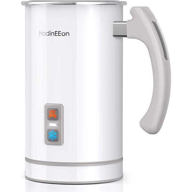 HadinEEon Milk Frother, Stainless Steel Electric Milk Frothr Automatic