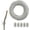 HW-5, variant on Heat Resistant mica Insulated Electrical Wire, 5FT Fireproof Wire 14 AWG Mica Fiberglass Copper Wire with 5 count Ceramic Wire Nuts for Ovens, Heaters,Kilns & Stoves