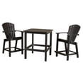 thumbnail image 3 of Classic 38” High Dining Table w/2 (26”High) Dining Chairs, 3 of 21