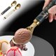 thumbnail image 1 of Cuchara de helado cuchara de acero inoxidable para postres 7,8 pulgadas - mango ergonómico, portátil para helado y sandía para fruta, utensilio de cocina fácil de limpiar, 1 of 9