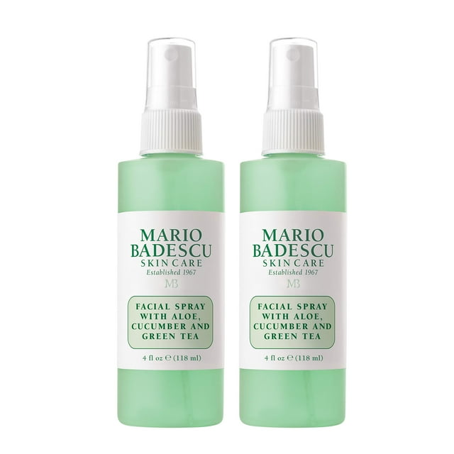 Face Mist Mario Badescu, spray facial, aloe, pepino, té verde