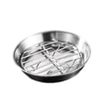thumbnail image 3 of simhoa Roasting Pan and Rack Set BBQ Grilling Topper for Veggies Vegetable Barbecue 12cm, 3 of 8