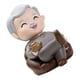 thumbnail image 2 of Elderly Grandpa Figurines Cake Decoration for Wedding Anniversary Party (Sofa Grandfather Style), 2 of 4