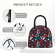 thumbnail image 4 of Balery Geometric Elements Bolsa de Almuerzo para Mujeres, Caja de Almuerzo, Bolsa de Almuerzo Pequeña Impermeable, Tote de Almuerzo Reutilizable con Gran Capacidad, 4 of 6
