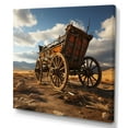 thumbnail image 2 of Designart "Classic Western Carriage Cart In The Usa" Old American Cart Canvas Wall Art, 2 of 7