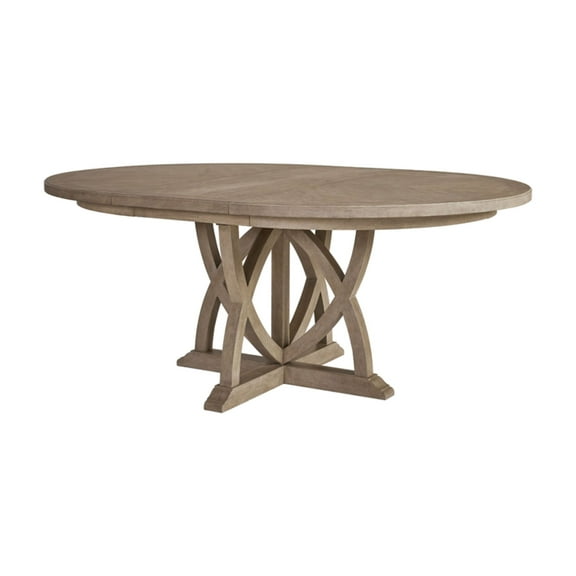 Round Dining Expandable Dining Table