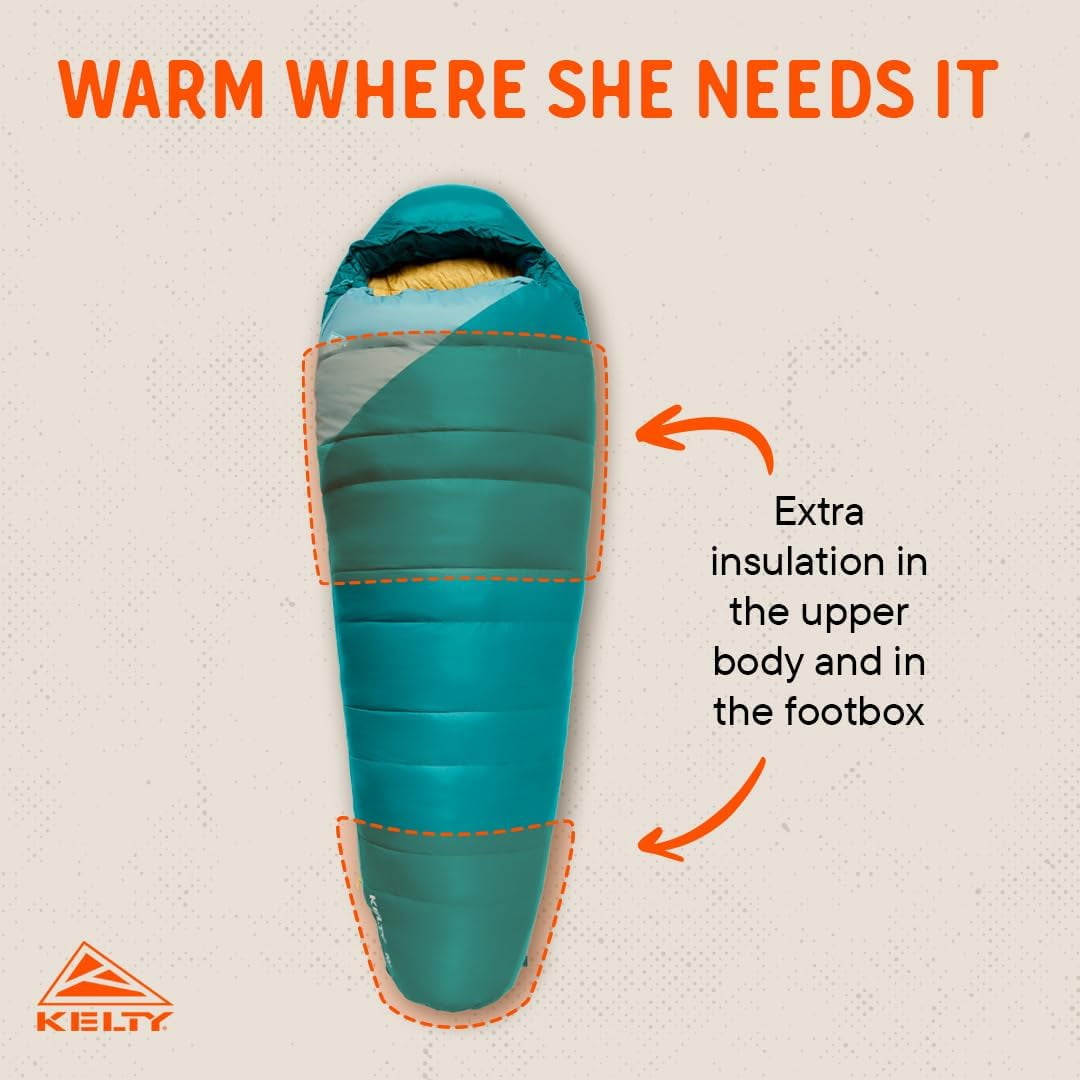 Cosmic 20 Down Mummy Sleeping Bag for Backpacking, Campers, 550 Fill Power, Recycled Fabrics with PFAS-Free DWR, Designed in Sunny Colorado,