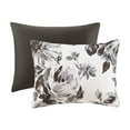 thumbnail image 3 of Cotton Bedding Set, King/Cal King Floral Print Comforter Set, White+Black Comforter Set,Polyester Bed In A Bag, Household Supplies & Décor Bedding Bedding Sets King/Cal King Floral Print Comforter Se, 3 of 15