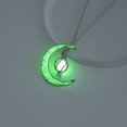 thumbnail image 5 of Moon pendant necklace at night can adjust the neck chain ladies party clothing, jewelry jewelry accessories Valentine's Day and Christmas gift music festival, 5 of 24