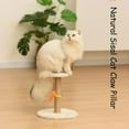 thumbnail image 2 of Cat Scratching Post Sisal Cat Climbing Frame Space Supplies Feather Cat R8G0, 2 of 8