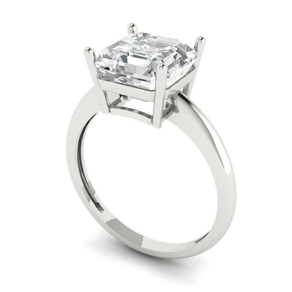 2.44ct Princess Cut Blue Turquoise 18k White Gold Engraving Statement Bridal Wedding Designer Ring Size 5.25