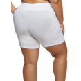 thumbnail image 2 of Womens Plus Size Wide Waistband Bike Shorts, 2 of 2