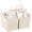 Cream, variant on Portable Shower Caddy Basket Plastic Cleaning Caddy Organizer Storage Tote with Handle for Bathroom, College, Dorm Room Essentials, Black