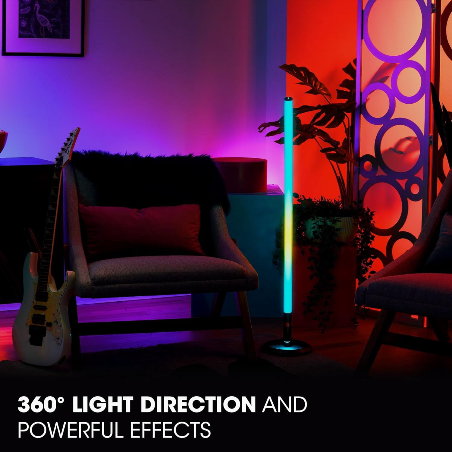 JBL PartyLight Stick - Bluetooth party light stick - Black