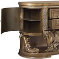 thumbnail image 4 of HomeRoots 490493 72 in. Brown Four Drawer Dresser, 4 of 5