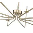 thumbnail image 5 of 12510-MG Millennium Lighting Marceline - 10 Light Chandelier-27 Inch Tall and 48 Inch Wide-Modern Gold Finish, 5 of 6