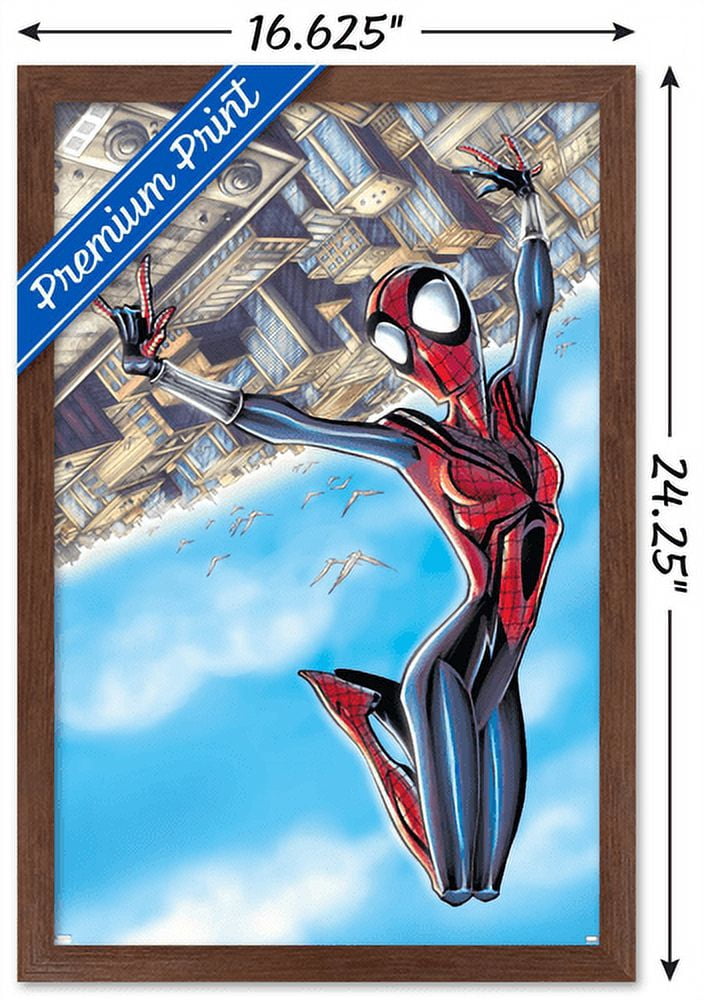 Marvel Comics - Spider-Girl - Spider-Girl #68 Wall Poster, 14.725" x 22.375", Framed