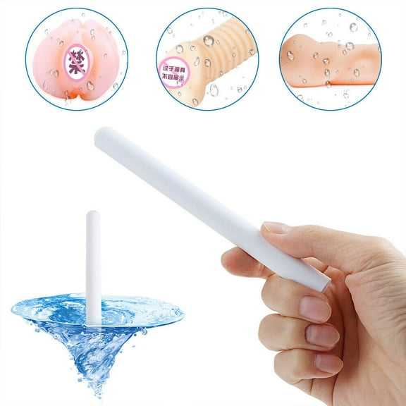 TEAMWILL Diatom Drying Rod, Non-Toxic Moisture Absorbent Desiccant Stick, White, 5 Count, 10.58 oz