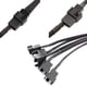 thumbnail image 5 of Cable adaptador SATA de 15 pines a 5 ventiladores, cable adaptador de alimentación SATA a ventilador de caja de PC PMW de 3/4 pines, cable divisor en Y para ventilador de refrigeración, 5 of 6