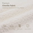 thumbnail image 6 of Oversized Sectional Sofa with Chaise for Living Room, 99’’ Modern Luxury Chenille 4-Seater Extra Wide Seat L-Shape Curved Cloud Couch with 4 Throw Pillows, No Assembly Needed, Cream White, 6 of 8
