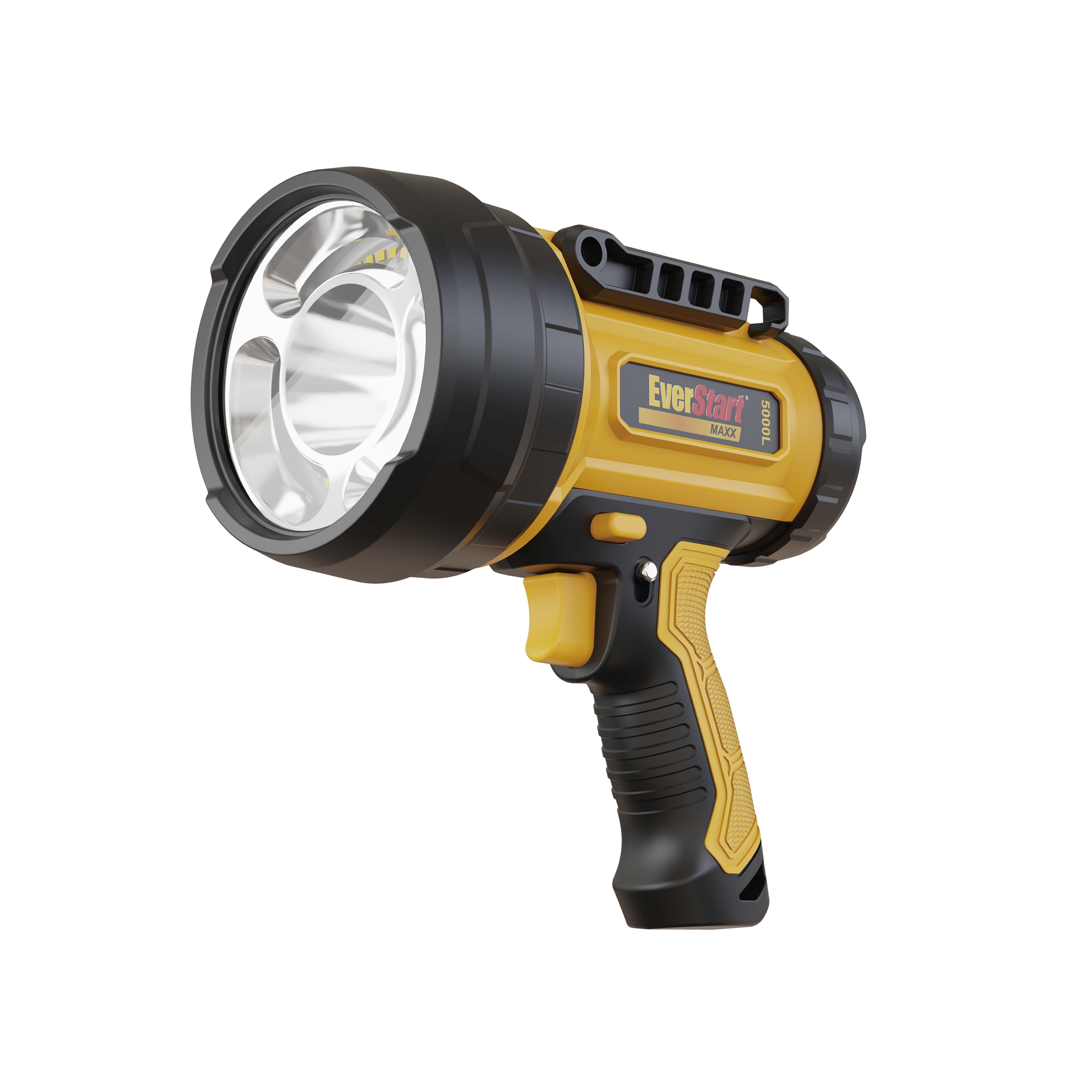 (2 pack) EverStart 5000 Lumen Rechargeable LED Portable Spotlight