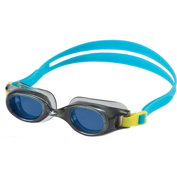 Speedo Jr. Hydrospex Classic Goggle Kids Swim Goggle Grey / Blue