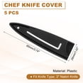 thumbnail image 2 of Universal Knife Cover, Knife Protector Sleeve for Knife Blade Guard for Kitchen, Dining Room 3" 5, 2 of 7