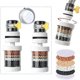thumbnail image 1 of 2-Pack Water Filter for Sink, Faucet Water Filter Cleaner Filtration Activated Carbon Remover for Home Kitchen Bathroom White, 1 of 4