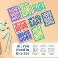 thumbnail image 4 of S&O Set of 24 Cute Appreciation Cards with Envelopes - 8 Teacher Appreciation Card Designs - Thank You Cards for Coworkers, Employee, Teachers, Recognition & Gratitude, 4.25”x5.75”, 4 of 7