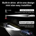 thumbnail image 2 of Amdohai H7 LED Headlight Bulb 2pcs High Performance Halogen Headlight Bulb, High Beam, Low Beam and Fog Replacement Bulb, 2 of 8