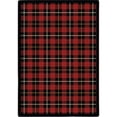 thumbnail image 4 of Kaleidoscope - Whimsical Area Rugs Bit O' Scotch, 7'8" x 10'9", Lumberjack Red, 4 of 4