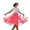 Watermelon Red, variant on 3 Layers Petticoat Women's Tutu Skirts Puffy Tulle Ballett Half Skirt for Women Color Orange Size L