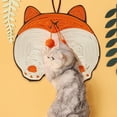 thumbnail image 5 of Hearth & Gear Cat Scratcher Mat Natural Sisal Corgi Shape Cat Scratch Mats Cat Scratching Pads Toy For Indoor Cats Horizontal Floor Cat Scratching Pads Rug Catch Net For Dogs Car Accessories Dog Child, 5 of 5
