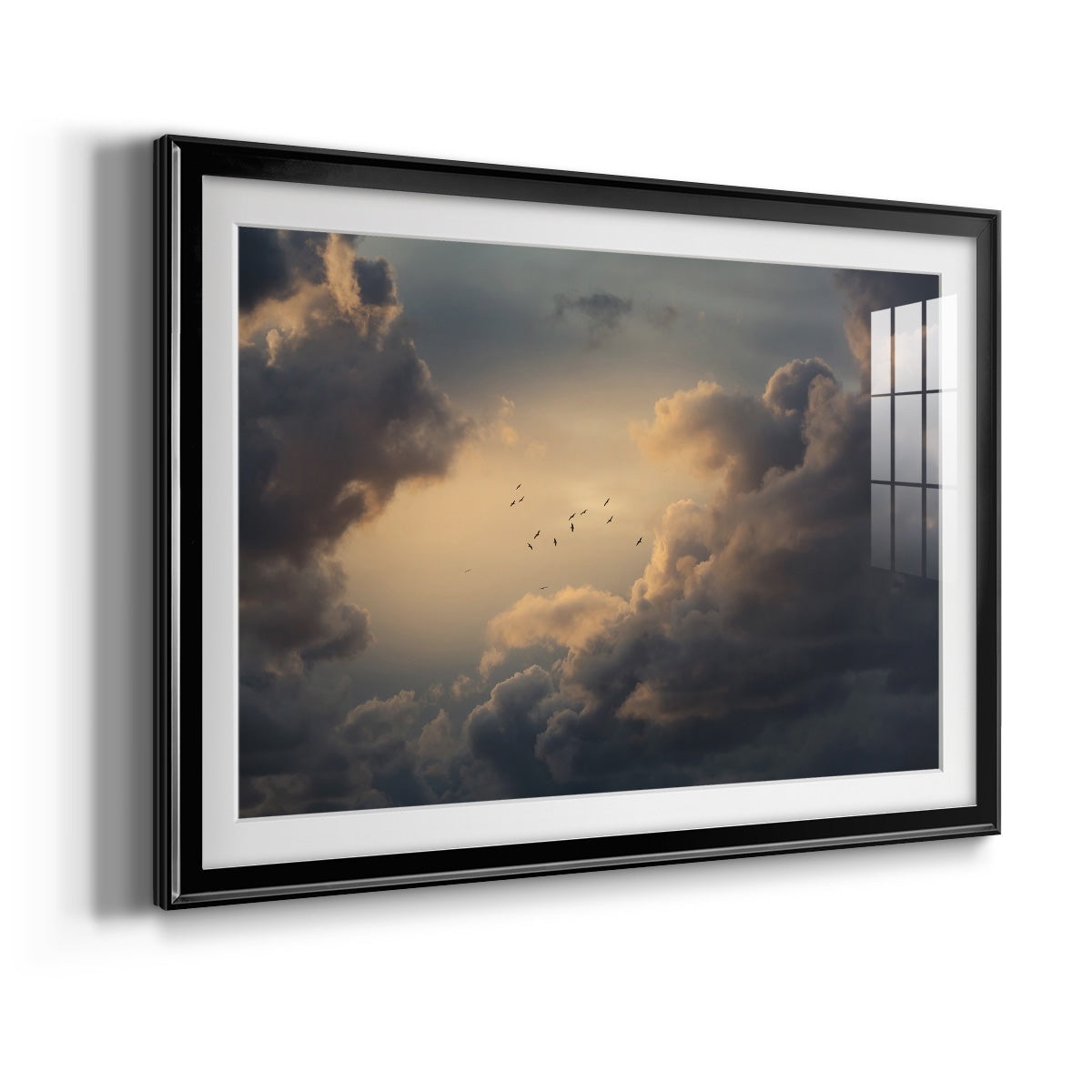 Soaring High Above Premium Framed Print - Ready to Hang