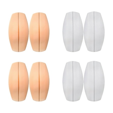 

Hemoton 8Pcs Silicone Bra Strap Cushion Non-slip Shoulder Dents for Women Girls