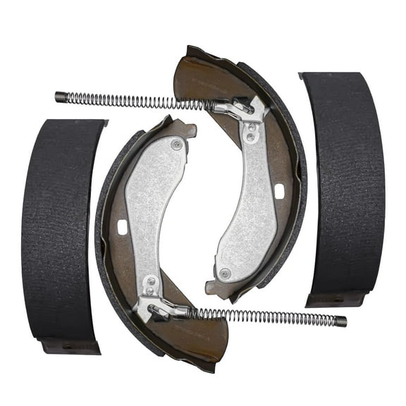 Detroit Axle - Rear Semi-metallic Brake Shoes Replacement for 2005 2006 2007 2008 Chevrolet Silverado 1500 GMC Sierra 1500