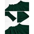 thumbnail image 5 of Sherrylily Women Chiffon Work Blouse Puff Long Sleeve Office Loose Shirt Casual Tops, 5 of 6