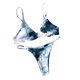 thumbnail image 1 of Traje de baño de dos piezas de bikini dividido cómodo para mujer con sujetador acolchado de playa a juego de color degradado OAVQHLG3B Store  lin121212, 1 of 4