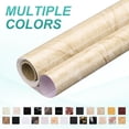 thumbnail image 3 of Uxcell Wood Grain Wallpaper Border 2" x 16.4ft Textured Frame Sticker, Yellow Texture, 3 of 7