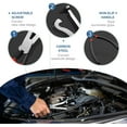 thumbnail image 4 of Electrical Disconnect Pliers 3-Pack Professional Set - Automotive Connector & Fuel Line Clip Remover Tools for Cars, Trucks Repair with Rapid Disconnector, Multi-Use Kit, 4 of 6
