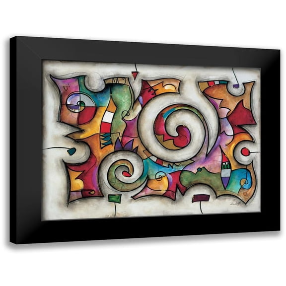 Waugh, Eric 14x11 Black Modern Framed Museum Art Print Titled - Quadra