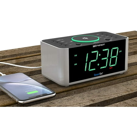 phone alarm charger clock wireless radio xs qi emerson xr bluetooth compatible iphone max plus