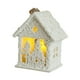thumbnail image 3 of adorno de ,Adorno brillante de casa navideña,adorno de casa para árboles de Navidad regalo de nieve,Colgante de árbol de Navidad Decoración navideña,Decoración colgante de, 3 of 8