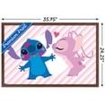 thumbnail image 3 of Disney Lilo and Stitch - Angel and Stitch Wall Poster, 22.375" x 34" Framed, 3 of 6