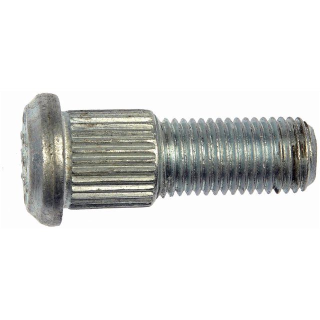 Dorman Goujon de Roue 610-096.1 AutoGrade; Remplacement OE; Longueur d'Épaule 0.531 Pouce; Diamètre du Cercle 0.555 Pouce; Taille du Filetage 7/16-20; Ensaché; Filetage à Droite; Dentelé Sans Tête à Clip; Simple